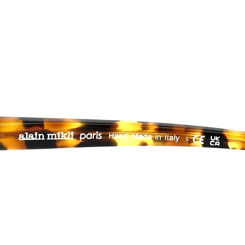 Alain Mikli Eyeglasses Frames A03149 005 Red Tortoise Square Full Rim 54-18-145